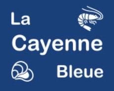 logo EARL LA CAYENNE BLEUE producteur affineur ostréiculteur